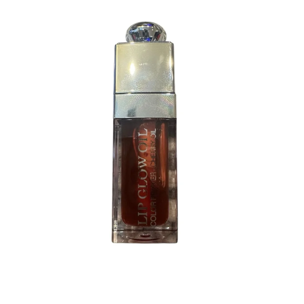 Women's Dior Lip Glow Oil Color Reviver Cherry Oil One Size Red Silver